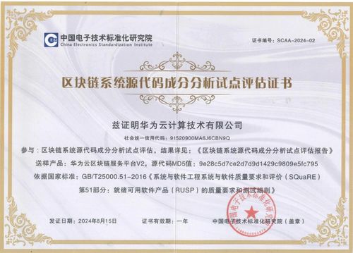 華為云區塊鏈平臺 核心代碼檢測率100 獲中國電子技術標準院認證