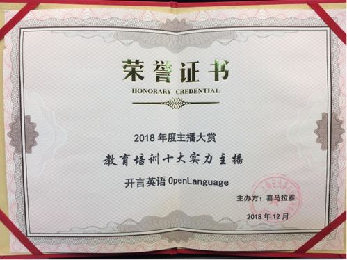 開言英語連續6年蟬聯itunes最佳播客,獲華為耀星計劃認證