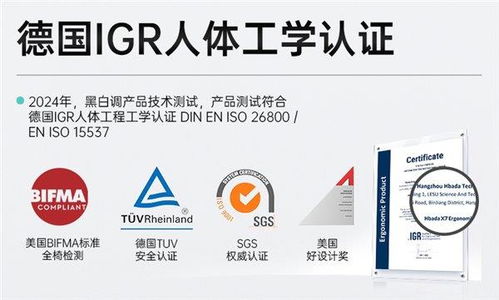 x7榮獲 全球首創智能追腰人體工學椅 認證 引領智能健康辦公新時代